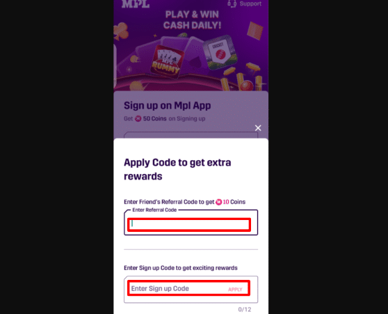 MPL Sign Up MPL Sign Up